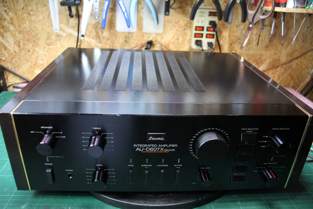 ☆ 【準美品】SANSUI サンスイ AU-D607X DECADE メンテ整備済☆_画像3