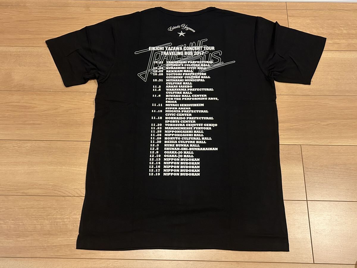 新品 未使用 E.YAZAWA 矢沢永吉 TRAVELING BUS 2017 ツアー 半袖 Tシャツ XLサイズ ツアーT Tシャツ トラバス トラベリングバスの画像5