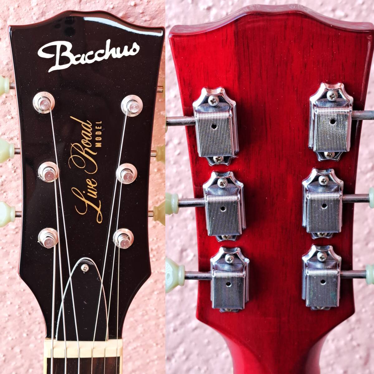 #Bacchus Les Paul Standard Live Road Flame Maple Bacchus Lespaul standard Cherry sun Burst Gibson Gibson 