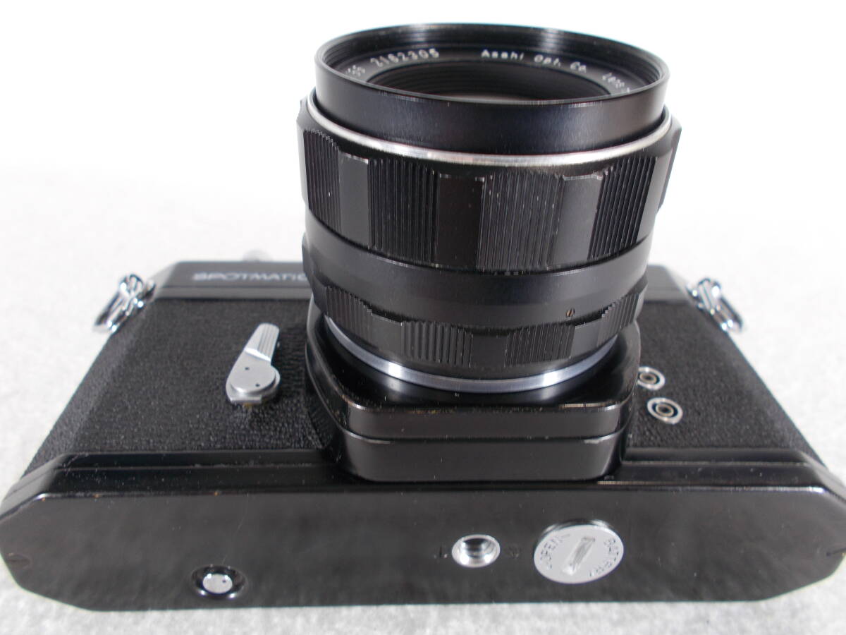 フィルムカメラ 整備済 完動品 Pentax SP + レンズ f1.8 55mm A802の画像10