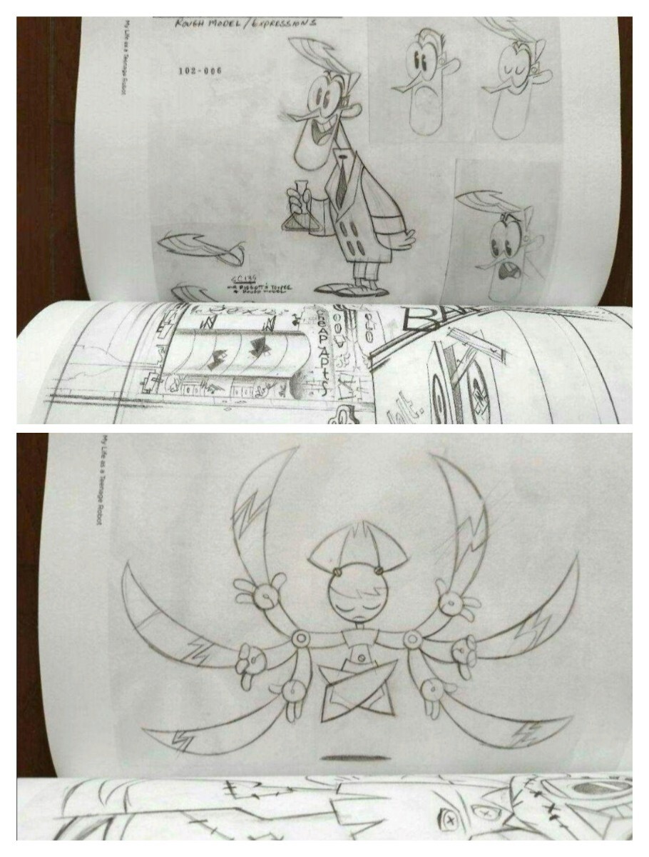 MLAATR Sketchbook My life as a teenage robot ニコロデオン 海外アニメ ジェニーはティーン☆ロボット アートブック 設定資料集 洋書 - 原画、設定資料集 MLAATR Sketchbook My life as a teenage robot ニコロデオン 海外アニメ ジェニーはティーン☆ロボット アートブック 設定資料集 洋書 - 原画、設定資料集