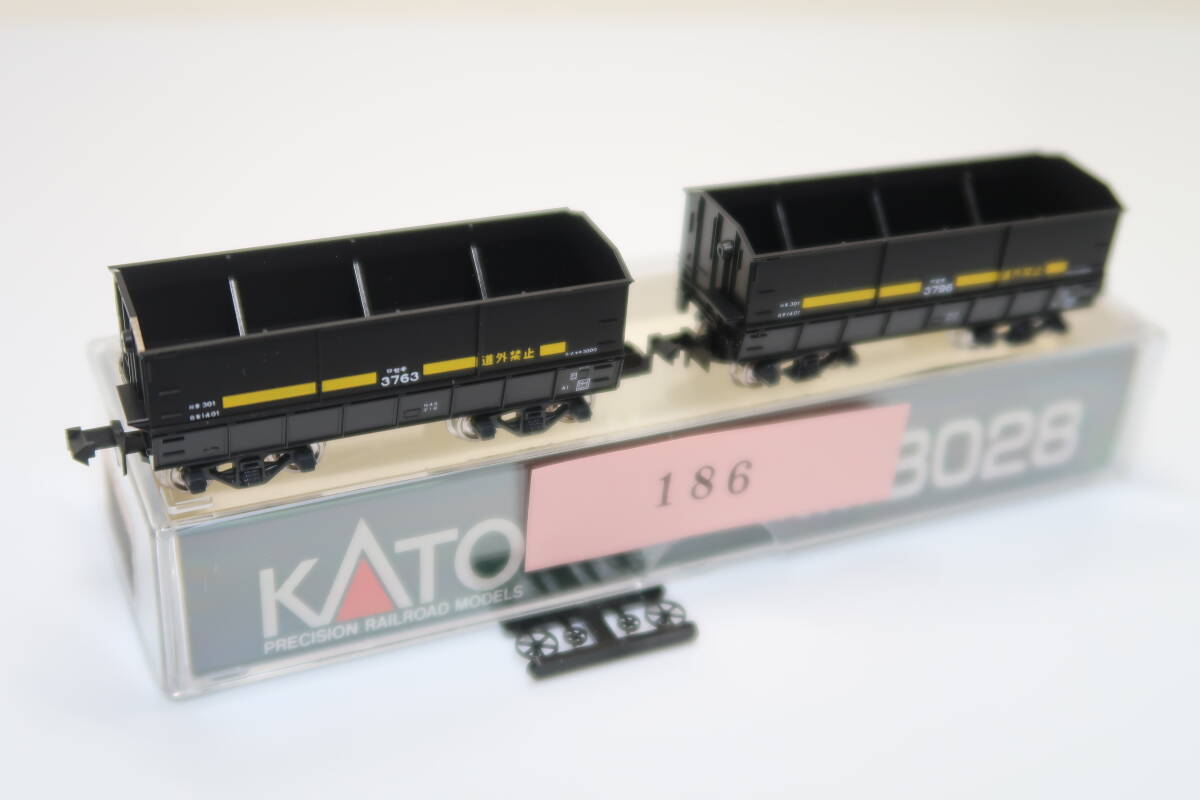 40421-186【貨車セット品】KATO セキ3000（2両）【中古品・ケース有】_画像1