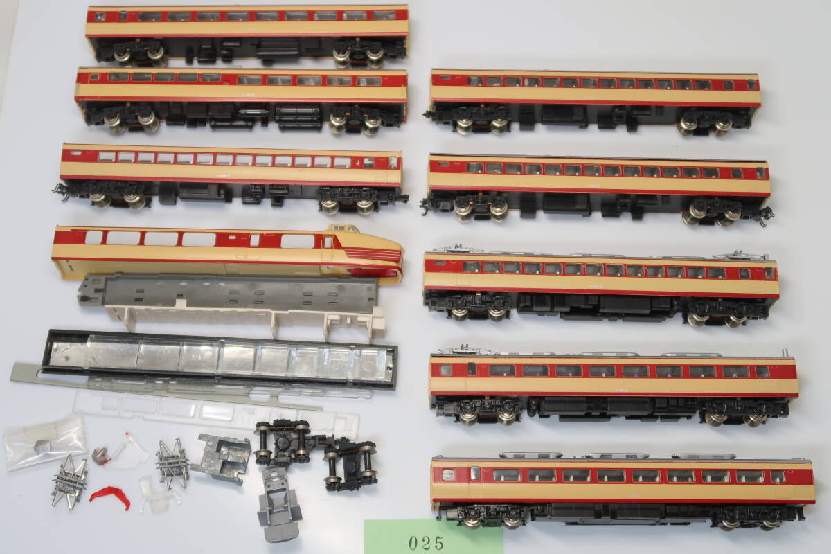 40428-025【電車（発送：ゆうパケットプラス 410円、他）】KATO 181系（9両）【中古品・ジャンク品】_画像2