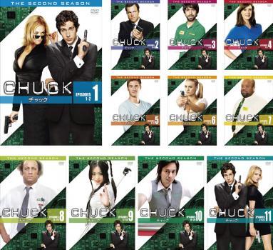 CHUCK チャック セカンド シーズン2 全11枚 第1話～第22話 レンタル落ち 全巻セット 中古 DVD_画像1