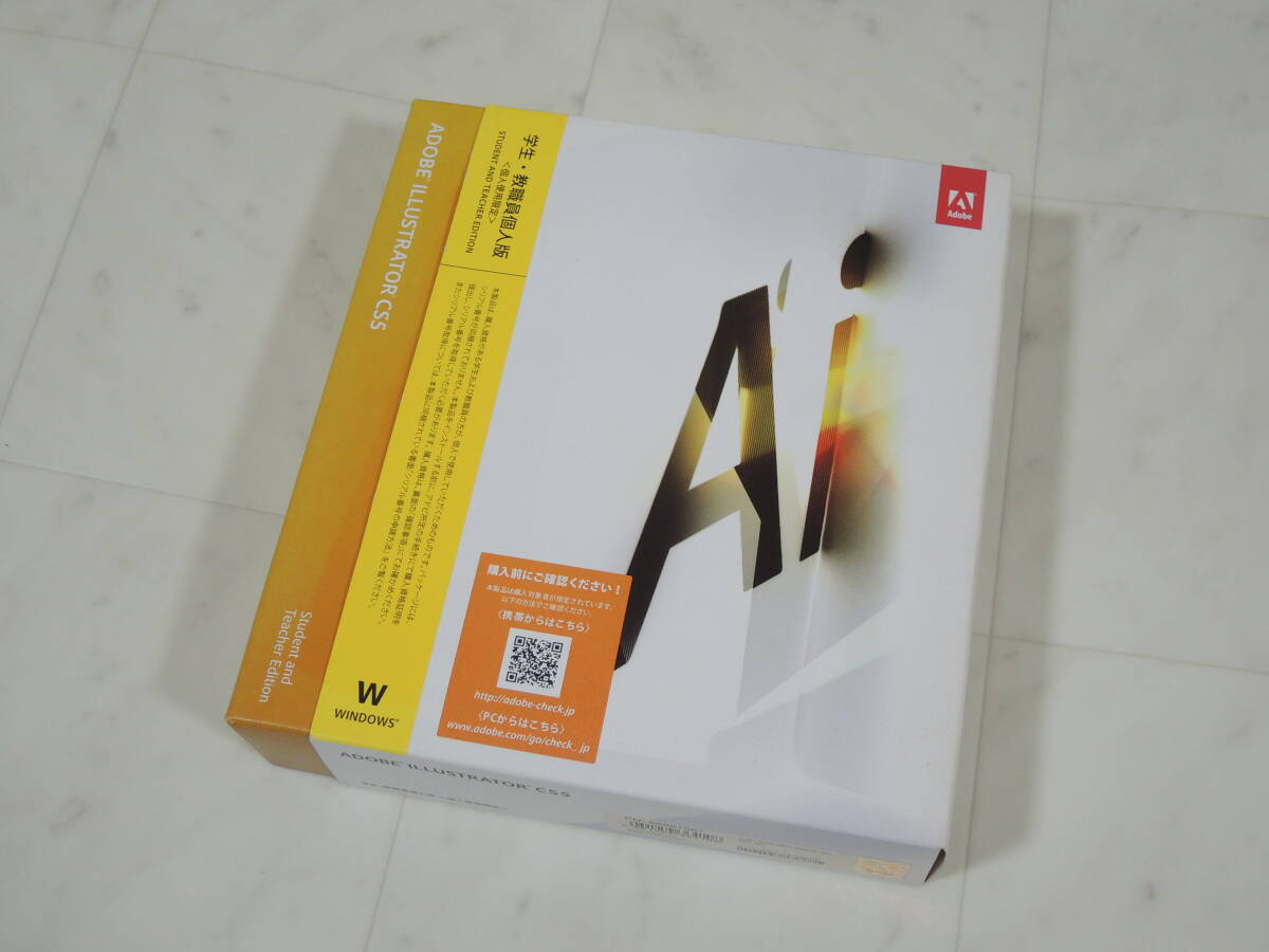 A-05337●Adobe Illustrator CS5 Windows 日本語版の画像1