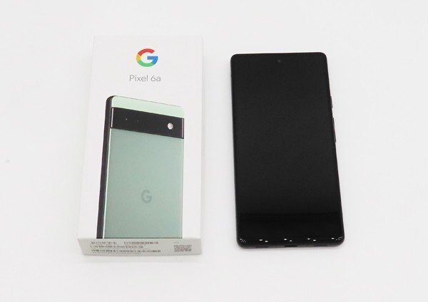 ◇【au/Google】Google Pixel 6a 128GB SIMフリー GB17L スマートフォン セージ_画像9