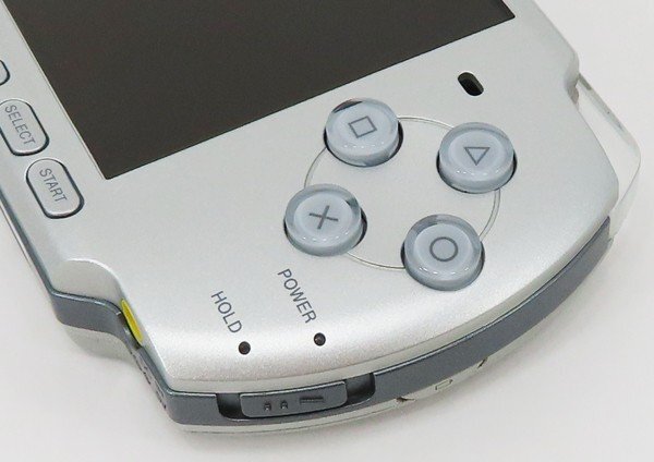 ○【SONY ソニー】PSP-3000 ミスティックシルバー_画像4