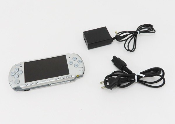 ○【SONY ソニー】PSP-3000 ミスティックシルバー_画像6