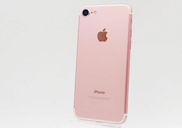 ◇ジャンク【docomo/Apple】iPhone 7 128GB MNCN2J/A スマートフォン ローズゴールド_画像1