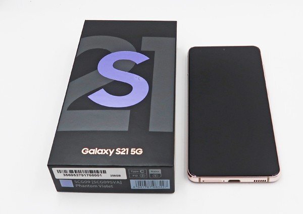 ◇【au/SAMSUNG】Galaxy S21 5G 256GB SCG09 スマートフォン ファントムバイオレットの画像9