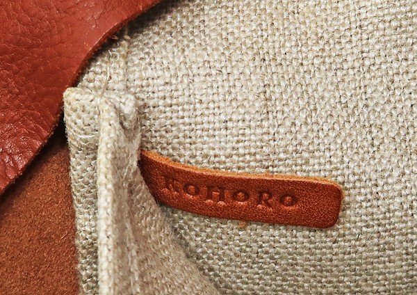 *[KOHOROko tent ] leather rucksack Brown 