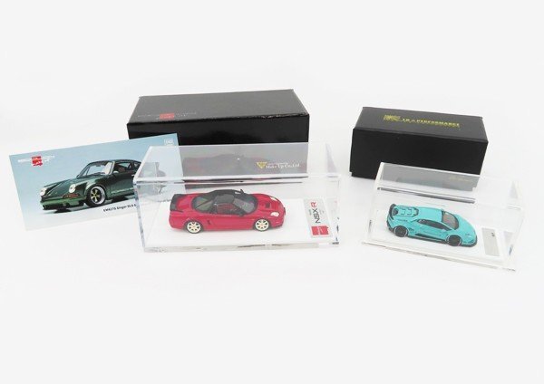 ◆美品【EIDOLON アイドロン】1/43 HONDA NSX-R NA2 2002 + おまけ EM3891 ミニカーの画像1