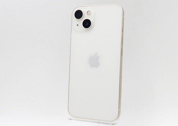 ◇【docomo/Apple】iPhone 13 512GB SIMフリー MLNP3J/A スターライト ネットワーク利用制限△ バッテリー最大容量90%以上