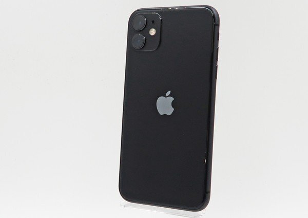 ◇ジャンク【docomo/Apple】iPhone 11 128GB SIMロック解除済 MWM02J/A スマートフォン ブラックの画像1
