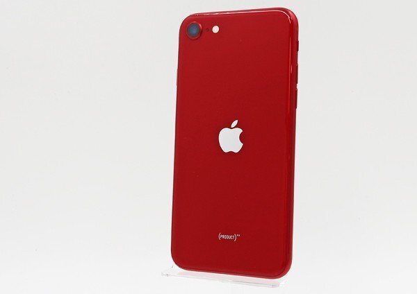 ◇【au/Apple】iPhone SE 第3世代 128GB SIMフリー MMYH3J/A スマートフォン プロダクトレッドの画像1
