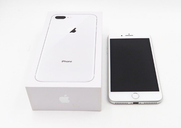 ◇ジャンク【SoftBank/Apple】iPhone 8 Plus 256GB MQ9P2J/A スマートフォン シルバーの画像9
