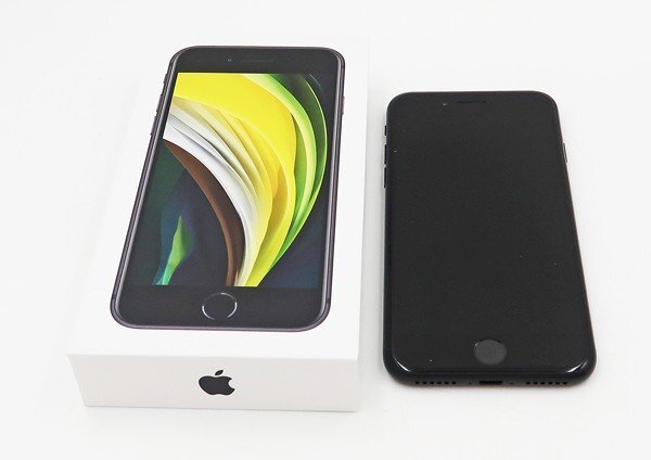 ◇ジャンク【au/Apple】iPhone SE 第2世代 64GB SIMロック解除済 MHGP3J/A スマートフォン ブラックの画像9