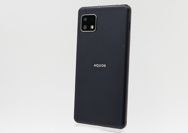◇【Y!mobile/SHARP】AQUOS sense4 basic 64GB A003SH スマートフォン ブラックの画像1