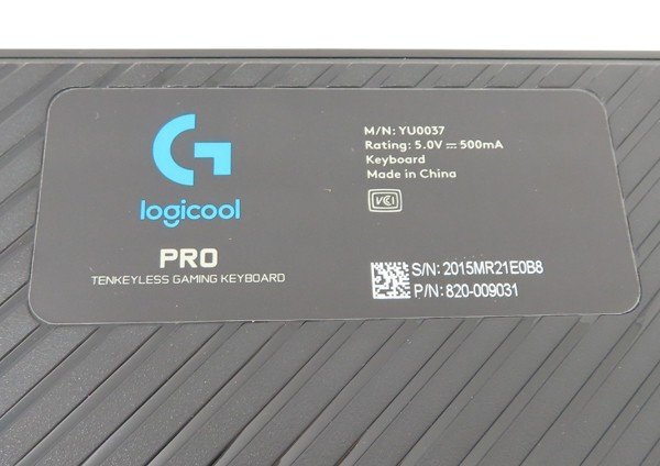 ◇【Logicool ロジクール】G PRO ゲーミングキーボード + 交換用スイッチ G-PKB-002_画像6