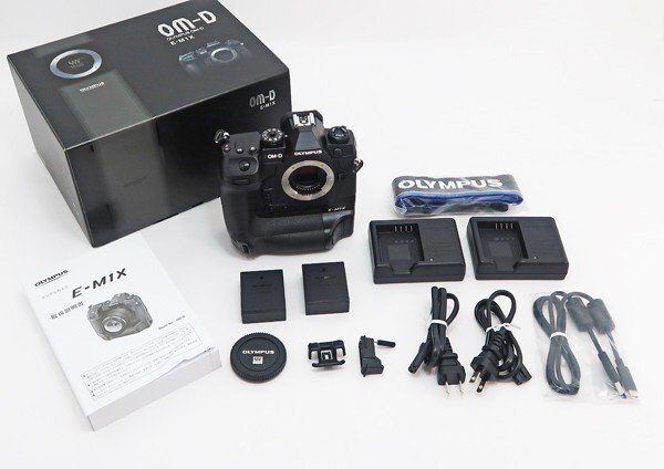 ◇美品【OLYMPUS オリンパス】OM-D E-M1X ボディ / シャッター回数：1078回 ミラーレス一眼カメラ_画像8