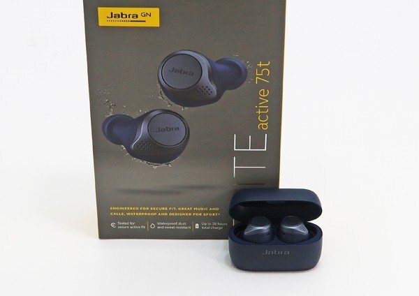 ◇美品【Jabra ジャブラ】Elite active 75t イヤホンの画像1