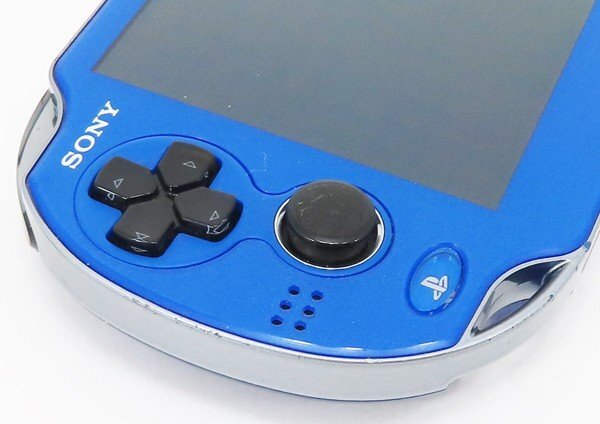 ○ジャンク【SONY ソニー】PS Vita Wi-Fiモデル PCH-1000 サファイブルー_画像5