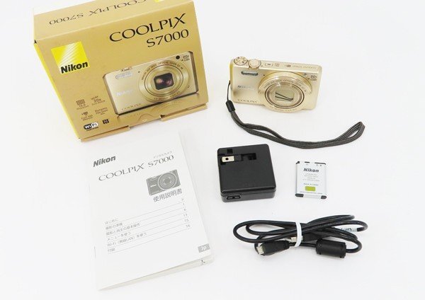 ◇【Nikon ニコン】COOLPIX S7000 コンパクトデジタルカメラ ゴールドの画像7