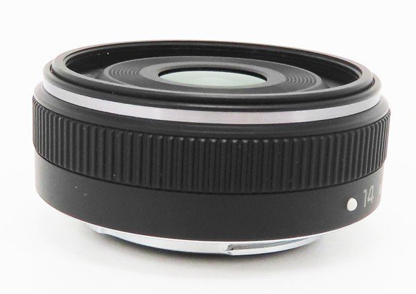 ◇美品【Panasonic パナソニック】LUMIX G 14mm/F2.5 II ASPH. H-H014A 一眼カメラ用レンズ ブラックの画像6