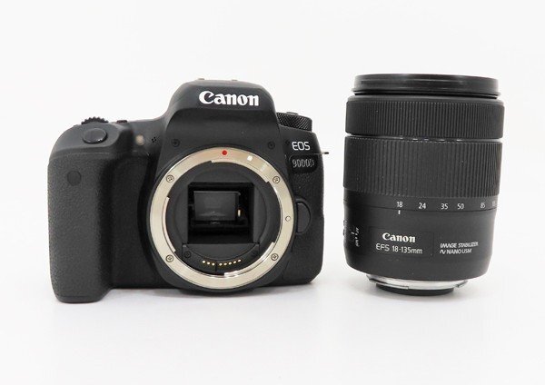 ◇美品【Canon キヤノン】EOS 9000D EF-S 18-135 IS USM レンズキット 予備バッテリー付き デジタル一眼カメラ_画像1