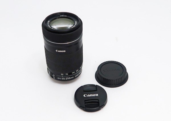 ◇【Canon キヤノン】EF-S 55-250mm F4-5.6 IS STM 一眼カメラ用レンズ_画像8