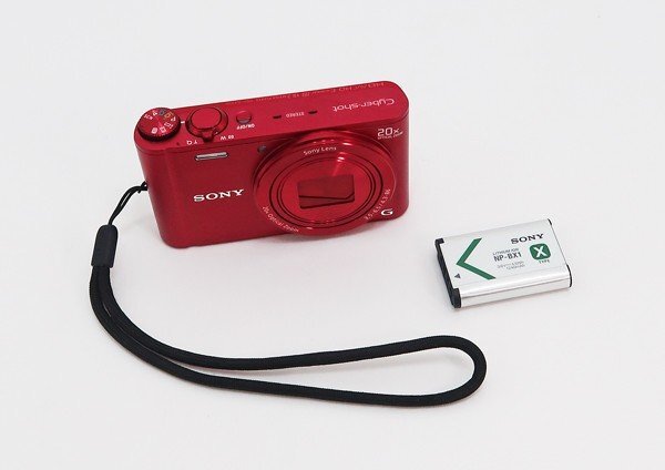 ◇【SONY ソニー】Cyber-shot DSC-WX300 コンパクトデジタルカメラ レッド_画像8