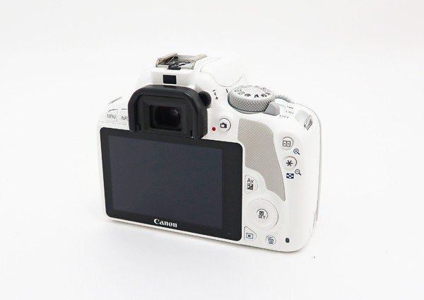 ◇美品【Canon キヤノン】EOS Kiss X7 ダブルレンズキット 2 デジタル一眼カメラ ホワイトの画像2