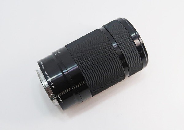 ◇美品【SONY ソニー】E 55-210mm F4.5-6.3 OSS SEL55210 一眼カメラ用レンズ ブラックの画像5