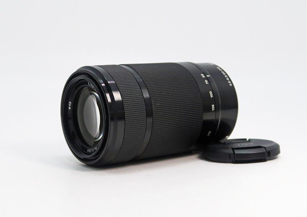 ◇美品【SONY ソニー】E 55-210mm F4.5-6.3 OSS SEL55210 一眼カメラ用レンズ ブラックの画像1