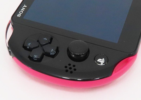 ○【SONY ソニー】PS Vita Wi-Fiモデル + メモリーカード16GB PCH-2000 ピンク/ブラックの画像5