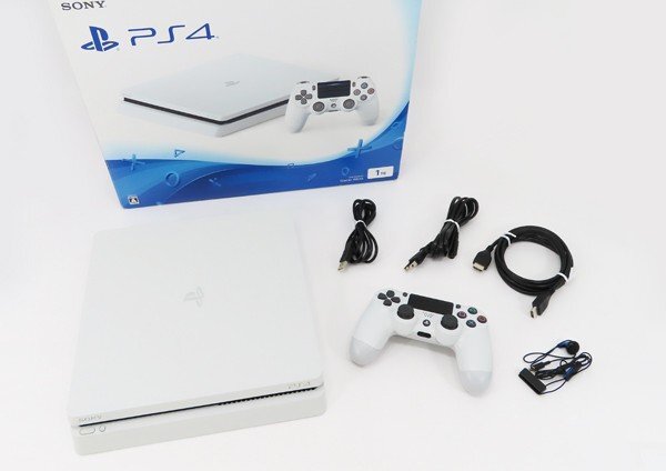 !0[SONY Sony ]PS4 body 1TB CUH-2100B Glacier White 