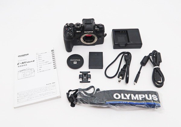 ◇美品【OLYMPUS オリンパス】OM-D E-M1 Mark II ボディ ミラーレス一眼カメラ ブラックの画像8