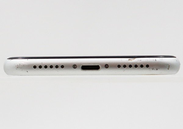 ◇ジャンク【Apple アップル】iPhone XR 128GB SIMフリー MT0J2J/A スマートフォン ホワイト_画像4