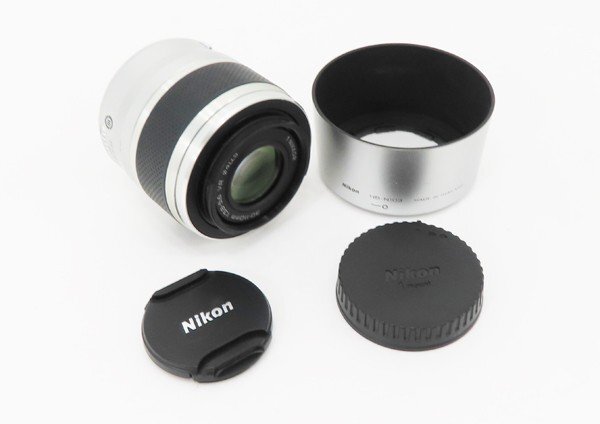◇【Nikon ニコン】1 NIKKOR VR 30-110mm f/3.8-5.6 一眼カメラ用レンズ シルバー_画像8