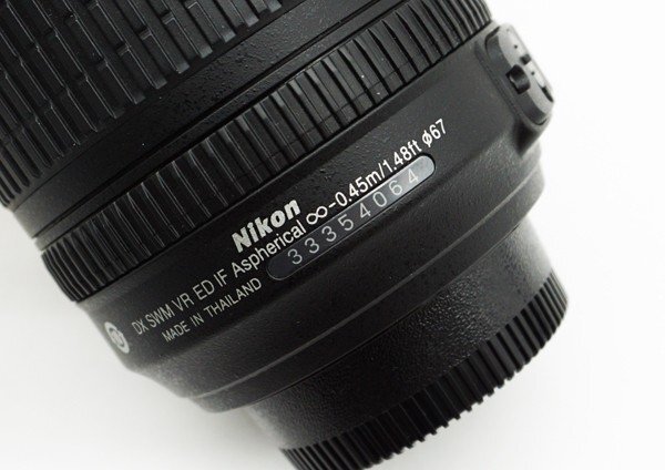 ◇美品【Nikon ニコン】AF-S DX NIKKOR 18-105mm f/3.5-5.6G ED VR 一眼カメラ用レンズの画像7