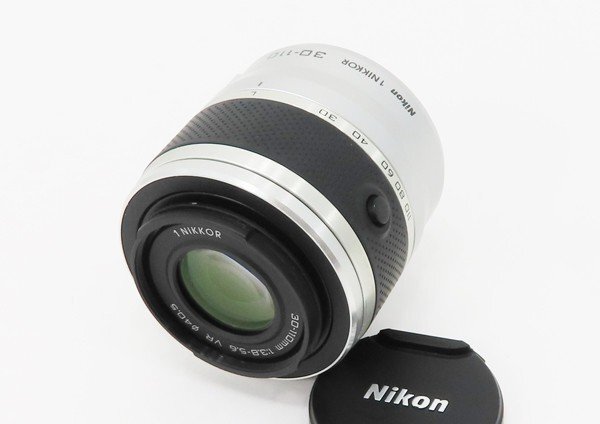 ◇【Nikon ニコン】1 NIKKOR VR 30-110mm f/3.8-5.6 一眼カメラ用レンズ シルバー_画像1