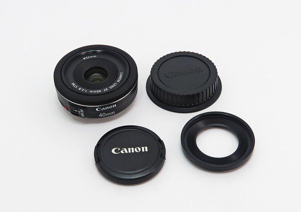 ◇美品【Canon キヤノン】EF 40mm F2.8 STM 一眼カメラ用レンズ_画像8