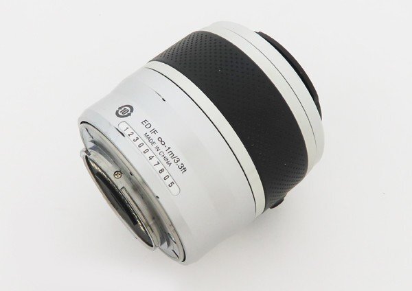 ◇【Nikon ニコン】1 NIKKOR VR 30-110mm f/3.8-5.6 一眼カメラ用レンズ シルバー_画像3
