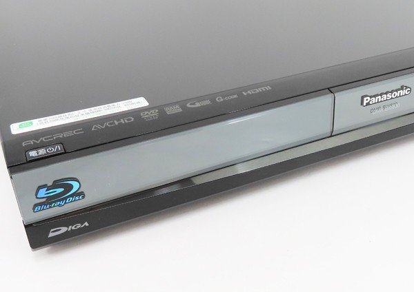 ♪◇【Panasonic パナソニック】HDD搭載 ハイビジョン ブルーレイディスクレコーダー DMR-BW830 ブルーレイレコーダー ブラック_画像4