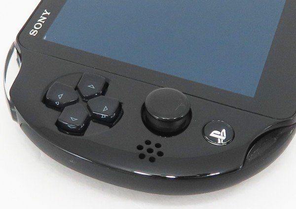 ○【SONY ソニー】PS Vita Wi-Fiモデル PCH-2000 クリスタルブラック_画像5