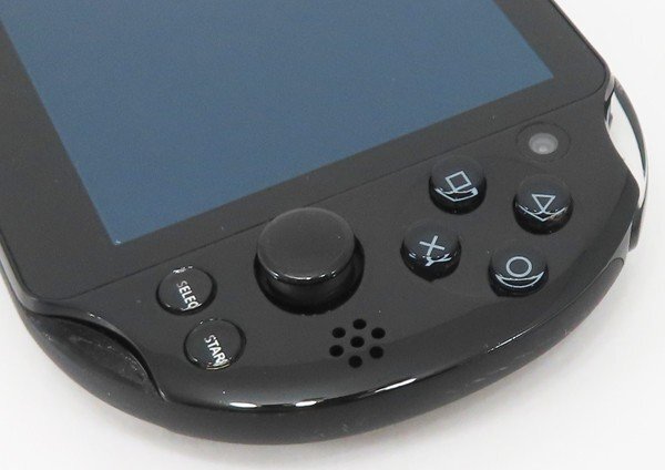 ○【SONY ソニー】PS Vita Wi-Fiモデル PCH-2000 クリスタルブラック_画像4