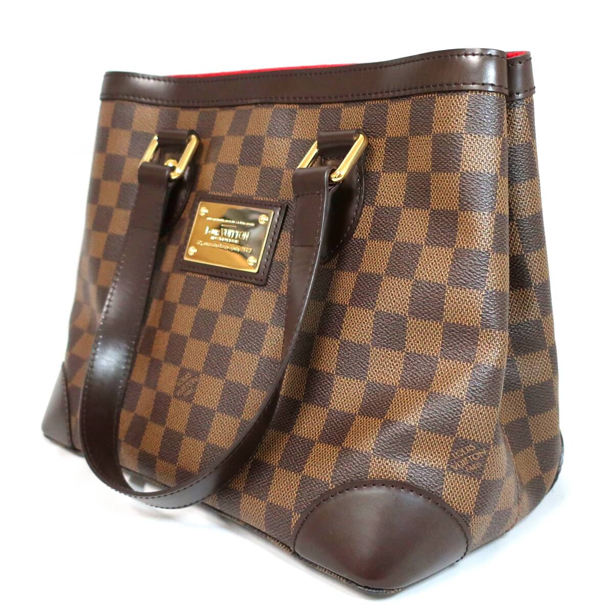 LOUIS VUITTON ルイヴィトン ヴィトン ハムステッドPM N51205 ダミエ エベヌ ハンドバッグ バッグ_画像3