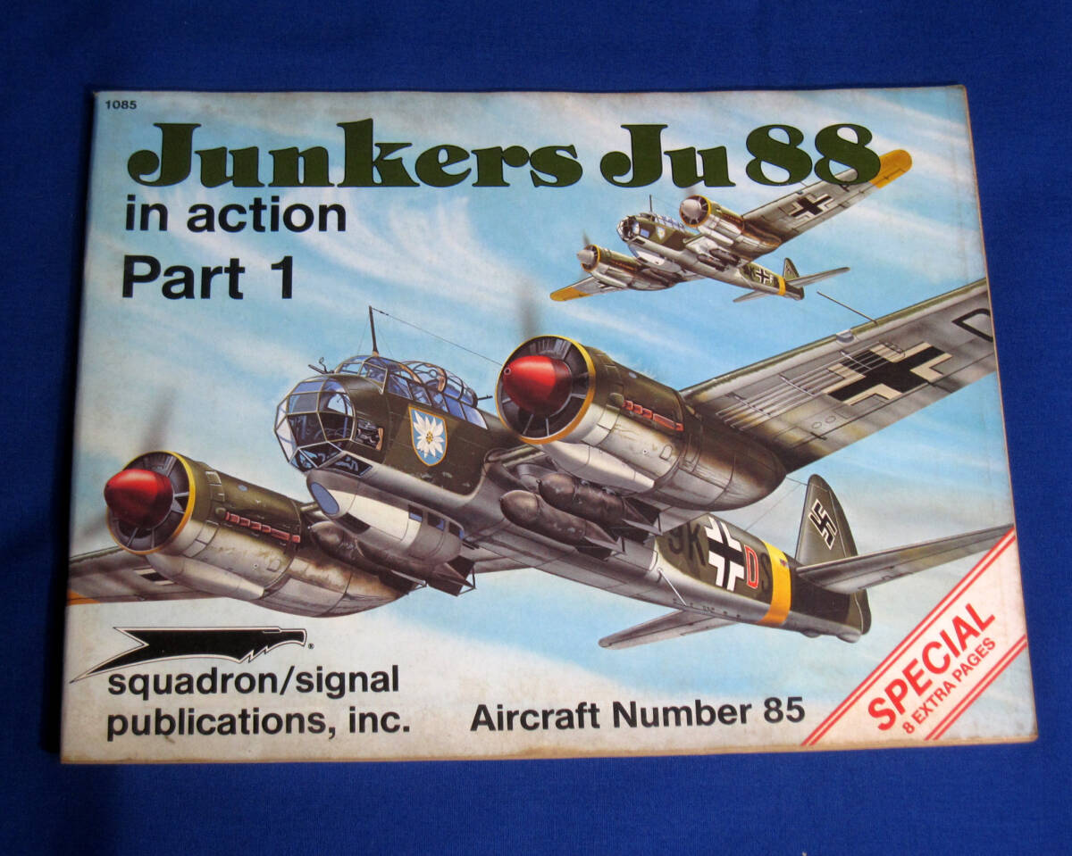 ユンカースJu88写真集Part1 インアクション Squadron 洋書_画像1