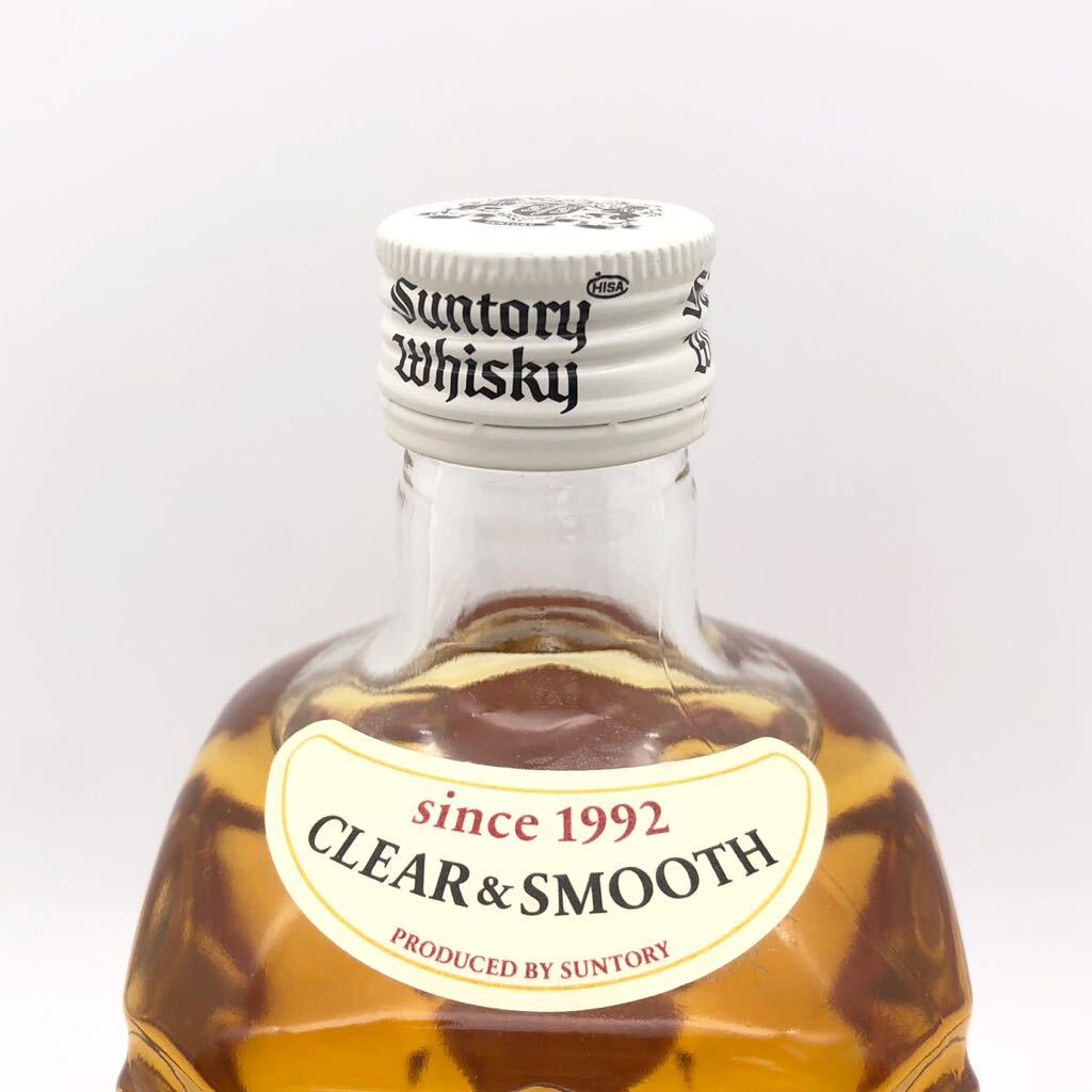 【未開栓】 SUNTORY サントリー 白角 角瓶 CLEAR&SMOOTH 1992 ウイスキー 700ml 40%の画像2