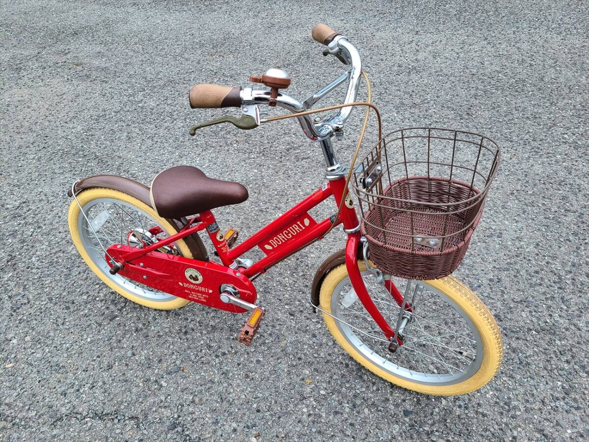 アサヒ自転車　ドングリ18インチ　CDK18　　DONGURI　　美品　　使用頻度少ないです。　　中古車_画像2